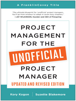 cover image of Project Management for the Unofficial Project Manager (Updated and Revised Edition)